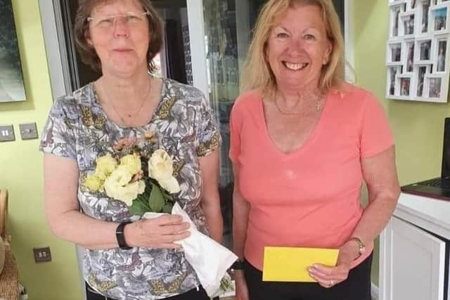 Frances, left, and Linda right, achieve their Target weight through Slimming World.