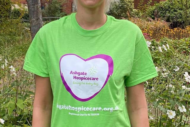 Palliative care nurse, Laura, hopes the money will help plug the hospice's funding gap which has widened during the coronavirus crisis.