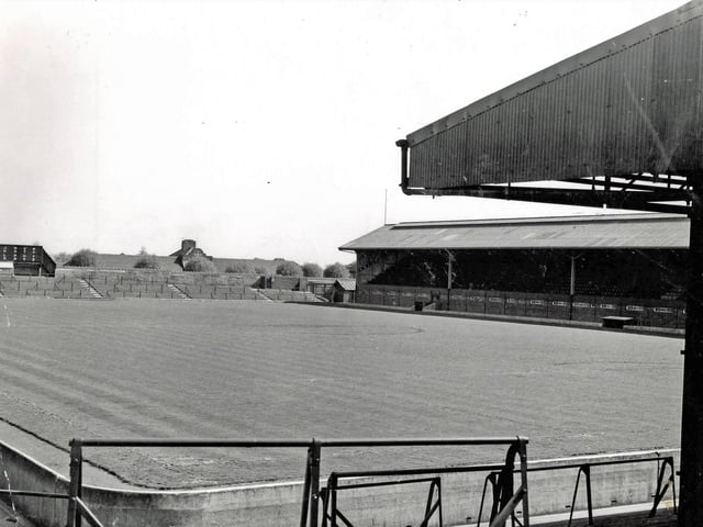 Chesterfield FC's Saltergate ground, 1966.