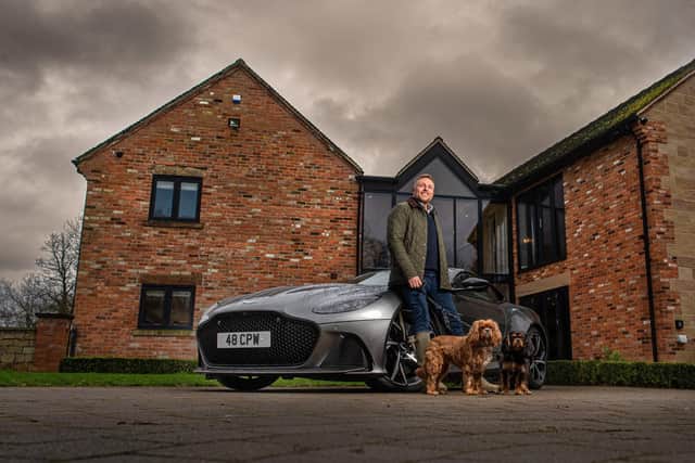 Family is important to dad of two Christian Watson who says his best days included telling his parents they no longer needed to go out to work and buying them a new Mercedes car (photo: Dave Perry Photography).