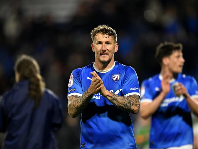 Kyle McFadzean 6: Didn't do much wrong. His misfortune that his pass to central defensive partner Simpson invited the slip and a free run at goal for Paul Mullin to decide the match