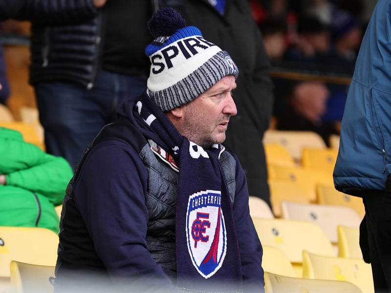 Port Vale v Chesterfield - fans picture gallery