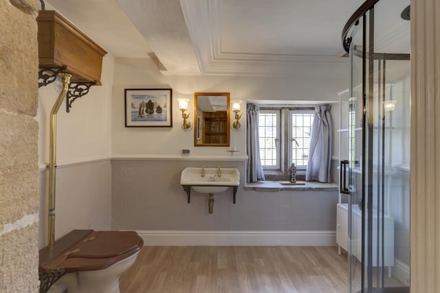 This is the master en-suite which is large and offers generous space and also has a lovely looking shower.