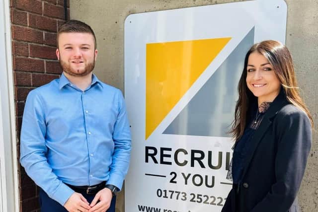 L 2 R Dylan Renshaw, Commercial Director &amp; Jenna Bates Operations Director