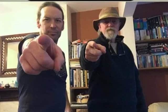 Aaron Brown, left, and David McPhie are compiling a musical legacy of Chesterfield.