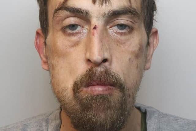 Darren Catherall, 38, made a “full confession” when the miffed motorist turned up at his doorstep