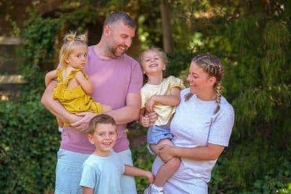 Wayne Colley, 39, of Grassmoor, has passed away suddenly leaving behind his wife Jemma, 39 son Finley, 7, and two daughters Harper, 5, and Autumn, 2.