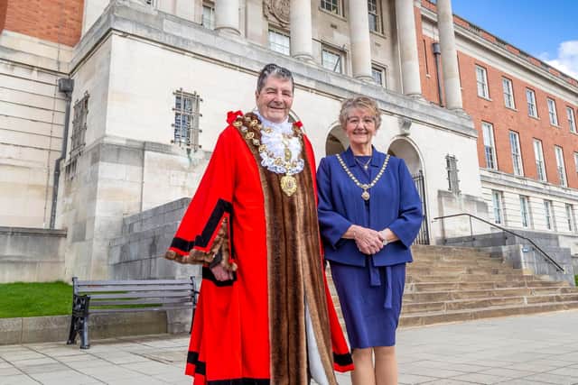 Coun Tony Rogers will be Chesterfield’s 381st mayor and perform a range of ceremonial duties.