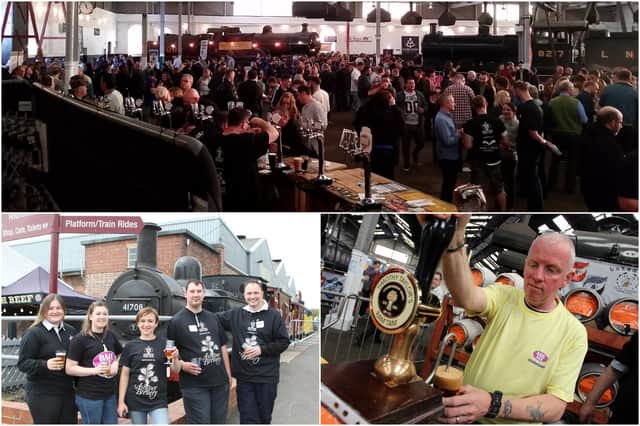 Rail Ale  has been pulling the crowds to Barrow Hill Roundhouse for two decades.