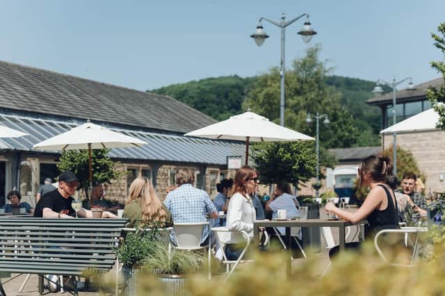 Al fresco dining, live jazz and crafts are on offer at Peak Village at Rowsley this summer