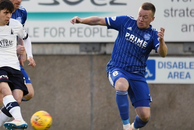 Again, another tough choice between the Blue Toon midfield pair of Brown and Si Ferry. The former St Johnstone man gets the nod for his consistency over the past few seasons which saw him named Peterhead captain this year following the departure of Rory McAllister to Cove.
