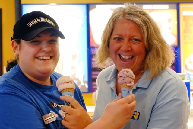 Gemma Taylor and Linda McDonough were pictured enjoying ice creams at Cineworld in Boldon in 2007, but who can tell us more?