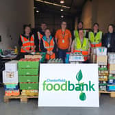 Chesterfield Foodbank boosted by Amazon donation