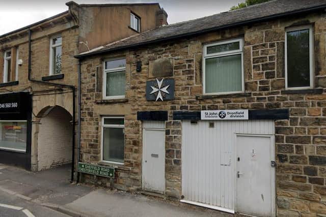 Developers wanted to change the use of the St John Ambulance building on Chesterfield Road, Dronfield, into a takeaway. Image: Google Maps.