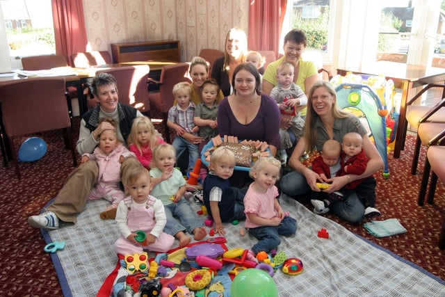 An Alfreton-based twins group celebrated its second birthday.