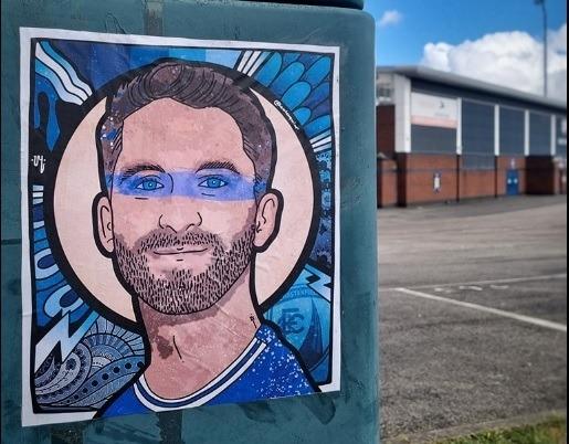Chesterfield FC's top goal scorer Will Grigg steered the team to the promotion-chasing match but was unable to play on the big day after suffering a hamstring injury in a game against Halifax in March. Grigg's injury ruled him out of matches for six weeks.