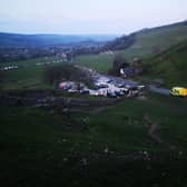 Edale Mountain Rescue Team was contacted by East Midlands Ambulance Service to reports of a walker who had fallen and was unconscious with a head injury on a footpath above Speedwell Cavern. The walker later passed away