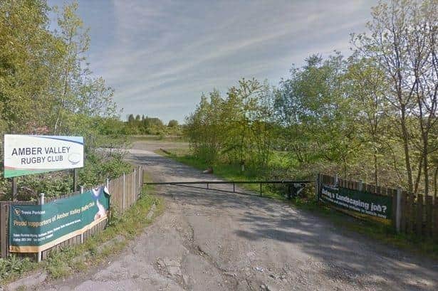The Amber Valley Rugby Club site in Somercotes (Image: Google)