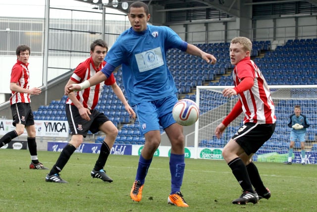 Chesterfield's youngsters take on Lincoln City.