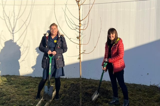 Dr Hal Spencer, Chief Executive of the Trust, said: “I think it’s incredibly symbolic that we have 30 colleagues and guests standing shoulder-to- shoulder to plant the final 30 trees, marking this occasion – especially it is the 75th birthday year of the NHS. It’s a great legacy for us all to have.”