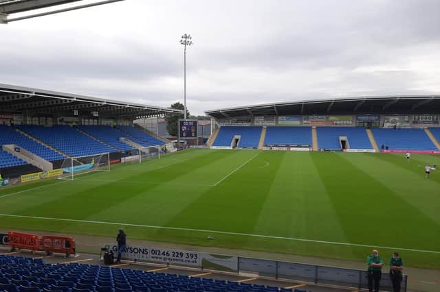 Chesterfield v Grimsby Town - live updates.