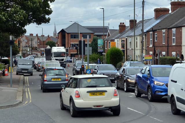 The A61 Derby Road is a major route connecting Chesterfield and North East Derbyshire.