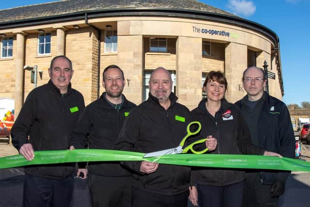 Opening of the new-look Co-op store in Bakewell.
