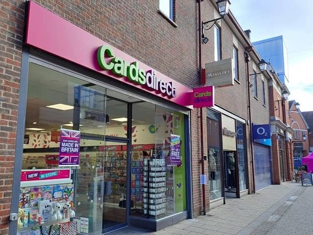 Cards Direct has opened a new location in Chesterfield. Credit: Vicar Lane Shopping Centre