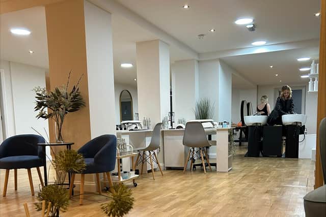 The salon is kitted out to deliver all kinds of beauty treatments in one place.