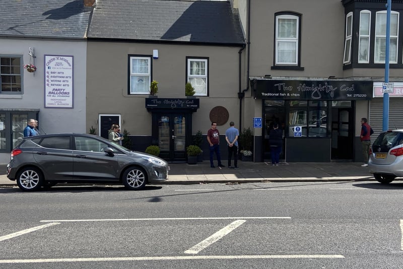 There is rarely a queue outside The Almighty Cod. Customers on TripAdvisor praised it as "consistently good" and "excellent" food to earn it a score of 4.5/5 based on over 1,000 reviews. Picture by FRANK REID