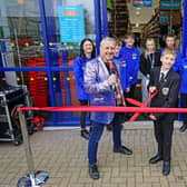 Schoolboy Harvey Marsh opened the new Smyths Toys Superstores in Chesterfield.