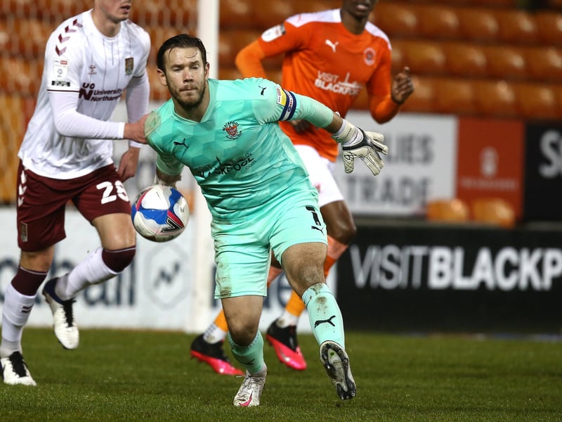 The Seasiders stopper has enjoyed a fine season at Bloomfield Road. He's kept 20 clean sheets in 42 league appearances and is poised to land the Golden Glove. Two of his shutouts arrived against Pompey.