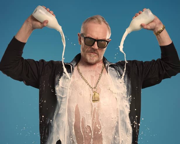 Greg Davies will perform his Full Fat Legend live show in Sheffield City Hall from April 23 to 25, 2025.