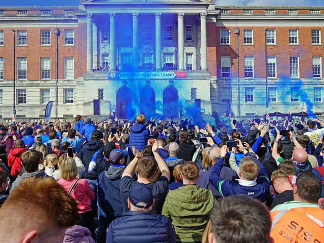 Chesterfield’s historic season was ended with one final celebration - with the club now looking forward to life back in the EFL.
