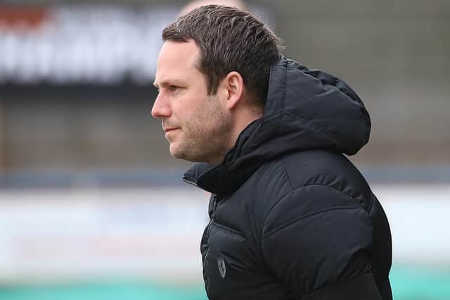 Spireites manager James Rowe. Picture: Alan Palmer.