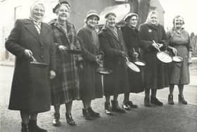 The women of Winster raring to go in one of the 1960s pancake races. (Photo: Contributed)