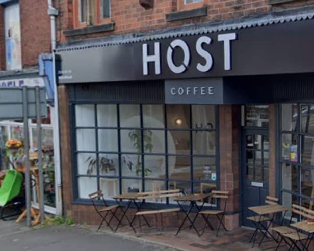 Host Coffee in Clay Cross was forced to remain closed through the morning to allow the staff to clean the mess left after the break-in.