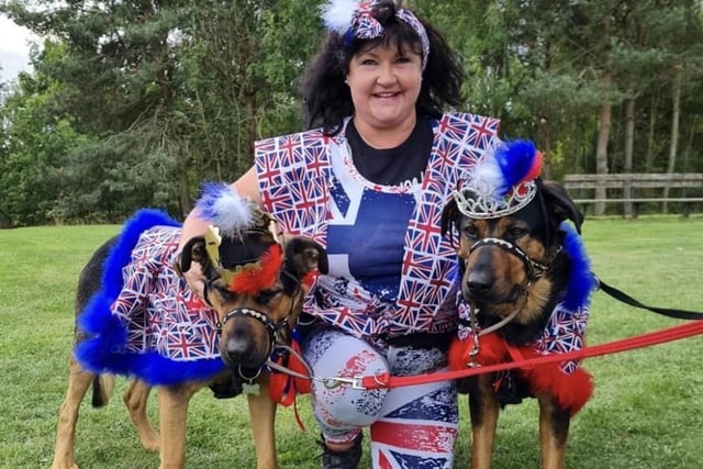 Dogs - and their owners - pulled out all the stops for the fancy dress parade