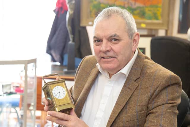 Mike Wetton will be assessing clocks for their value at Hansons in Etwall on October 1.