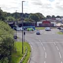 Drivers have been urged to avoid the area.