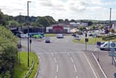Drivers have been urged to avoid the area.