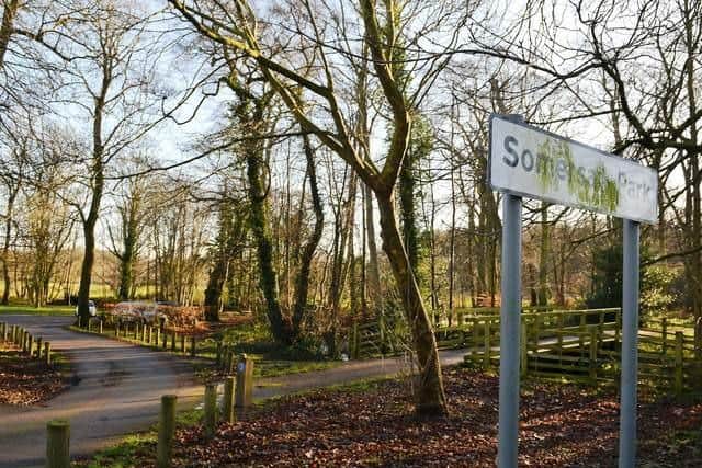 Somersall Park, Chesterfield, where Reece Mackender and Martin Hopkinson took sexual advantage of a 14-year-old girl