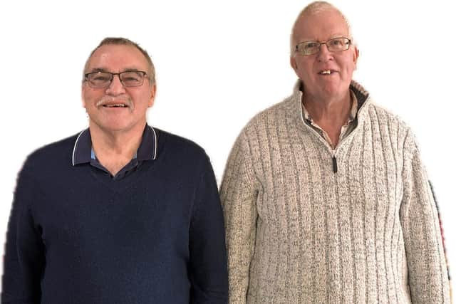 Former employees Phil Ward and Ken Crawley, relocated from Harrogate and London with their parents
