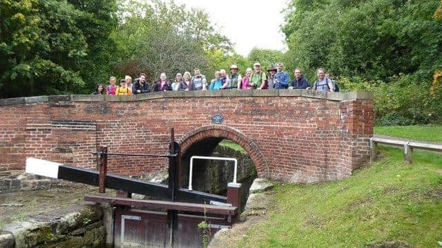 Members of Chesterfield Canal Trust.