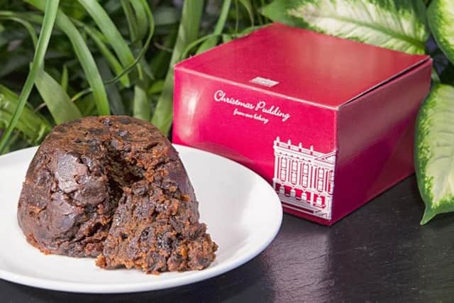 Chatsworth farm shop's Christmas pudding is handmade in the bakery to its own traditional recipe.