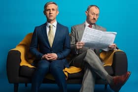The Way Old Friends Do is written by Ian Hallard, left, pictured with director Mark Gatiss, and runs at Sheffield Lyceum Theatre from March 7 to 11, 2023 (photo: Darren Bell)