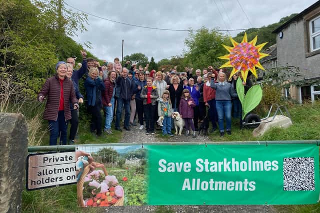Allotment holders are fighting to save the century-old facility from redevelopment.