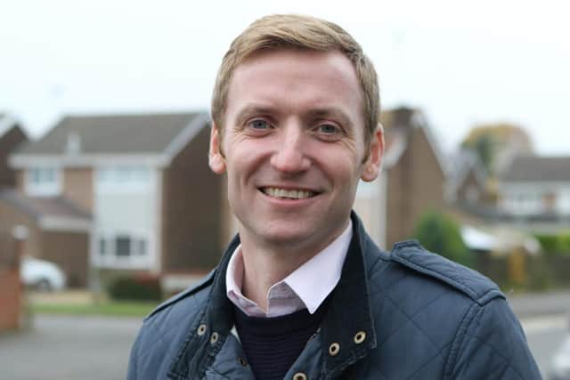 Lee Rowley, Tory MP for North East Derbyshire.