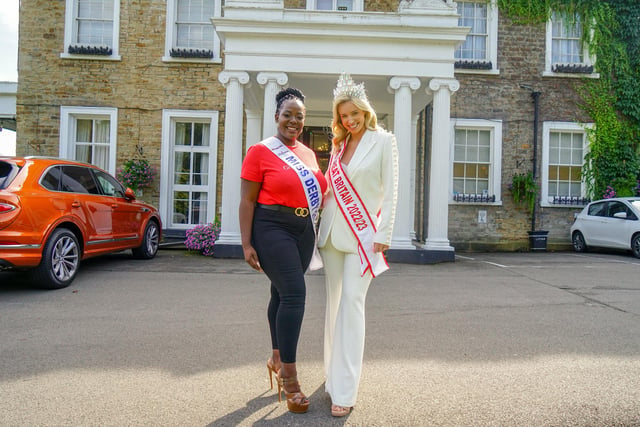 Miss Derby Felicia Vundle and Charlotte Clemie Ms Great Britain 2022