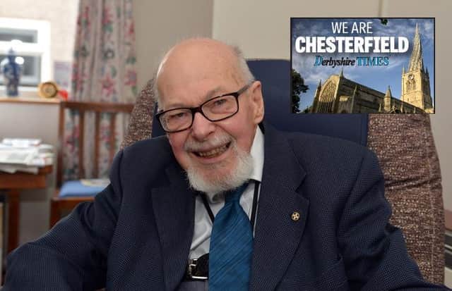 David Holliday says Chesterfield is a good place to live.
